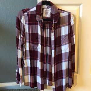 Flannel button down